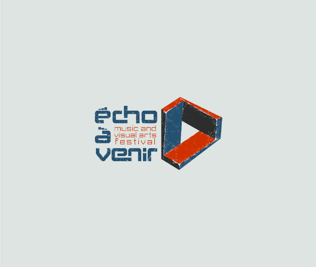 logo de du festival Echo A Venir 2015 - identité visuelle edition site web bordeaux