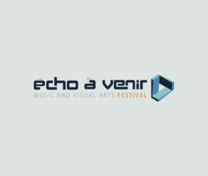 logo du festival Echo A Venir 2017 - edition webdesign site web bordeaux
