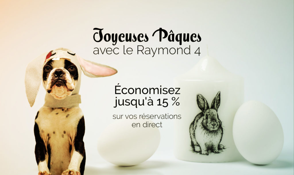 création de bannières promotionnelles pour hotel raymond 4 - paques